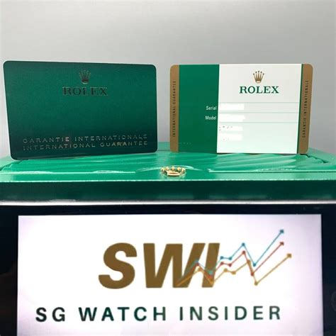 new rolex watch warranty|rolex warranty card for sale.